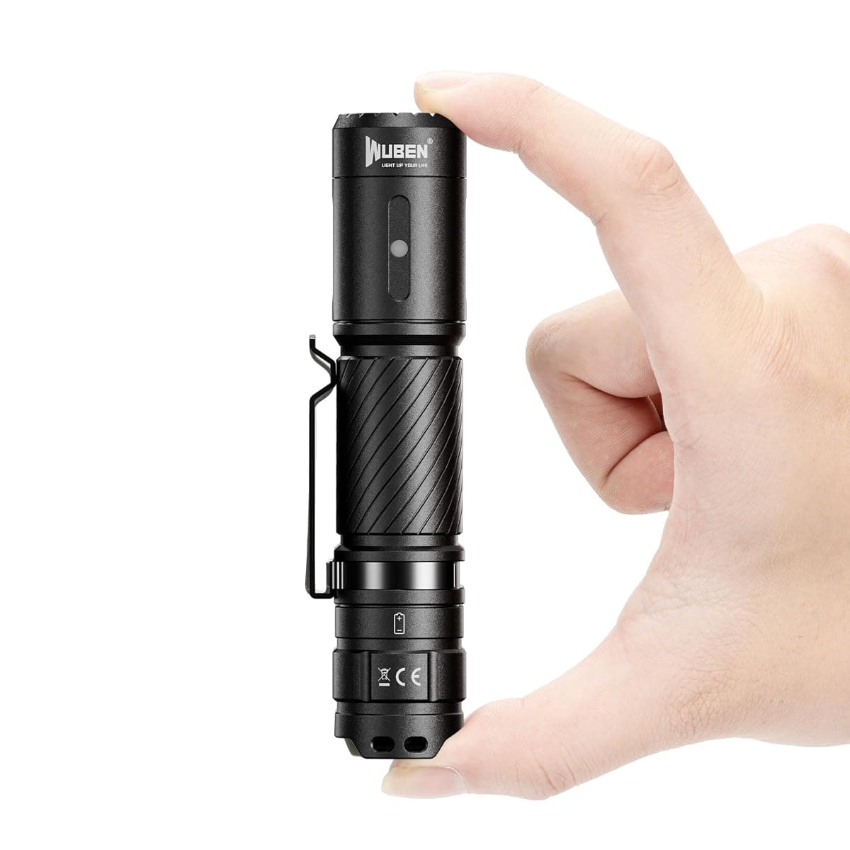 Wuben C3 Rechargeable Flashlight, 1200 Lumens