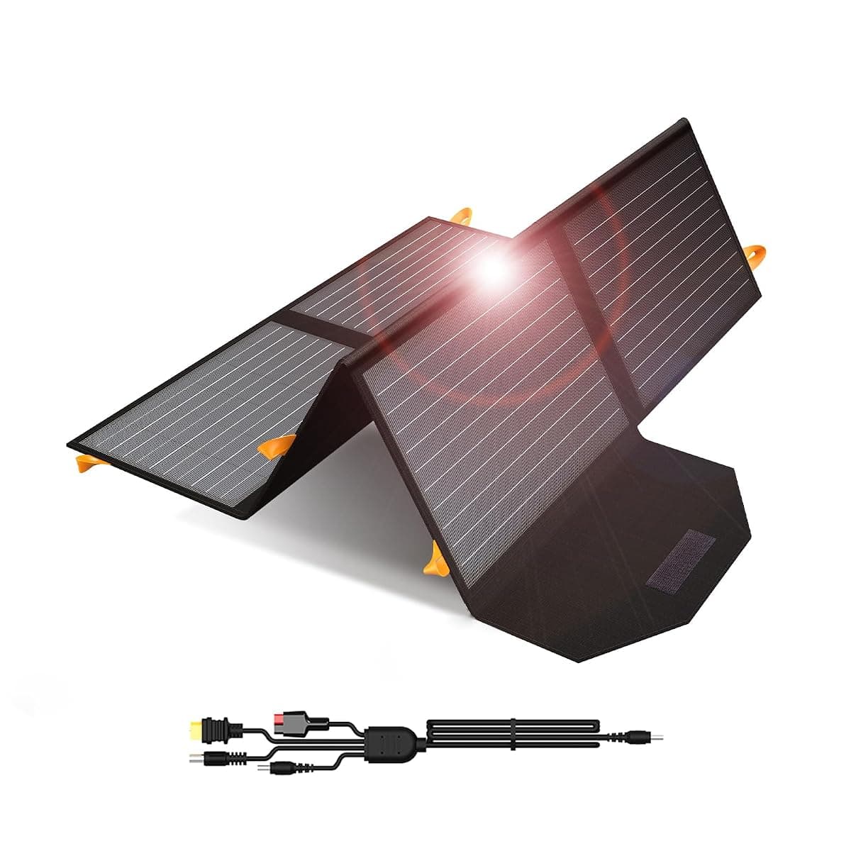 FlexSolar 60W Foldable Solar Panel Charger