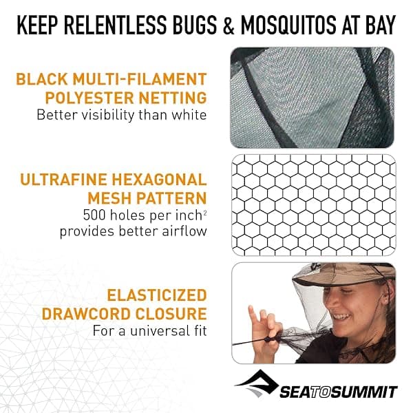 Sea to Summit Permethrin Head Net with Stuff Sack — view 3 of 4