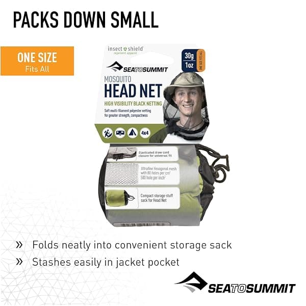 Sea to Summit Permethrin Head Net with Stuff Sack — view 4 of 4