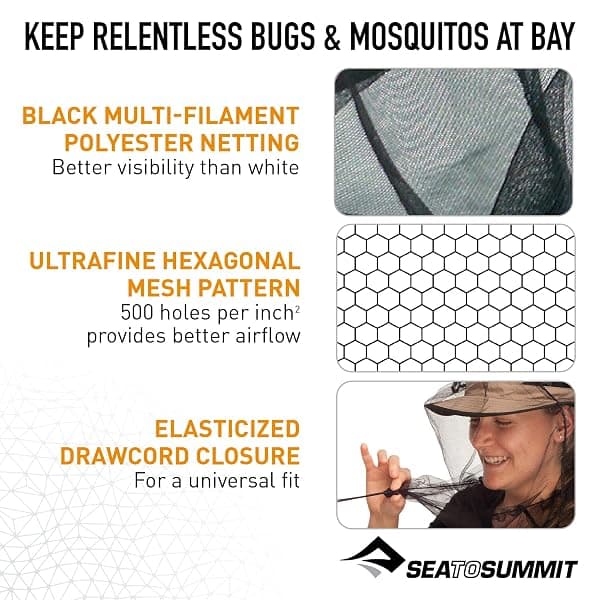 Sea to Summit Mosquito Head Net, Untreated — view 3 of 4