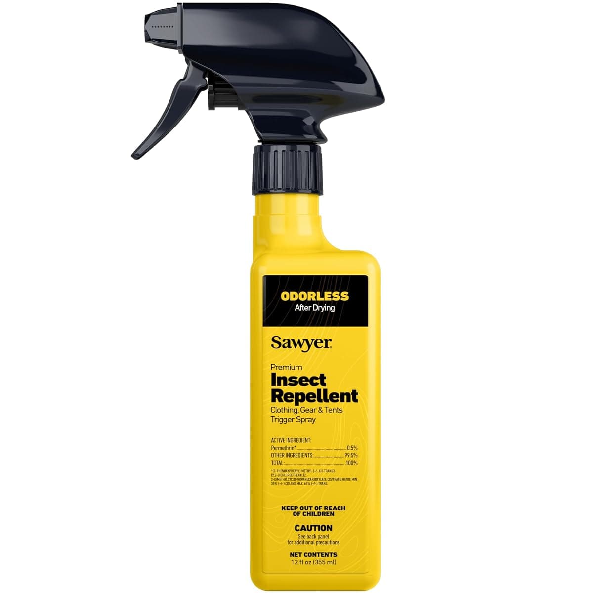 Sawyer Permethrin Clothing Spray, 12 oz Trigger