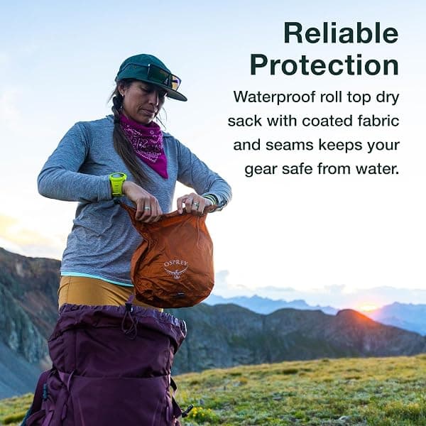 Osprey Ultralight Dry Sack, 35 L, Waterfront Blue — view 3 of 4
