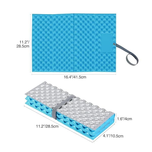 REDCAMP Foam Seat Pad, 15.75 x 11 in, Blue — view 2 of 4