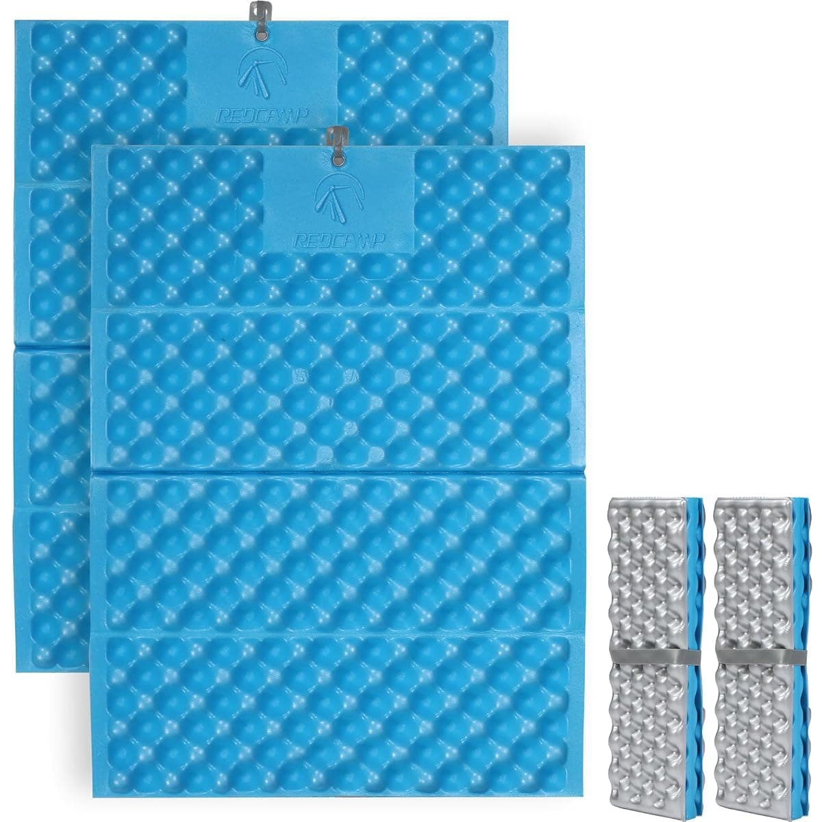 REDCAMP Foam Seat Pads, 2-Pack, 16.4 x 11.2 in