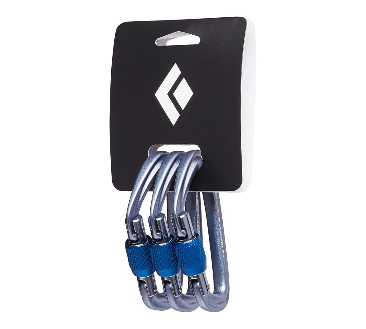 Black Diamond HotForge Screwgate Carabiners, 3-Pack