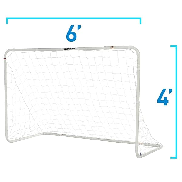 Franklin Sports Competition Soccer Goal, 6 x 4 ft — view 3 of 4