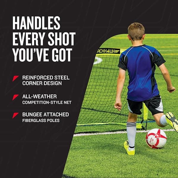 Franklin Blackhawk Portable Soccer Goal, 4 x 3 ft — view 3 of 4