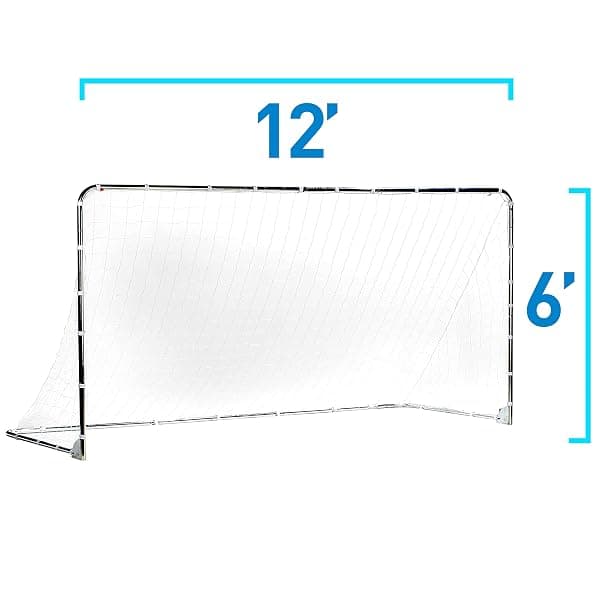 Franklin Sports Folding Steel Soccer Goal, 12 x 6 ft — view 3 of 4