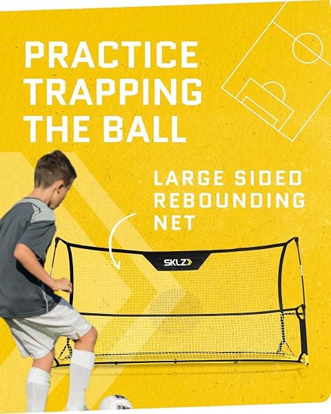 SKLZ Quickster Soccer Trainer Rebounder, 6 x 4 ft — view 3 of 4