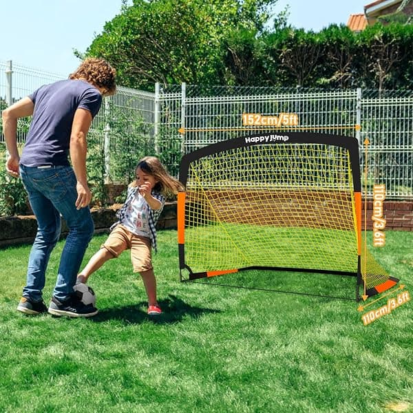 Happy Jump Backyard Soccer Goal, 5 x 3.6 ft — view 2 of 4