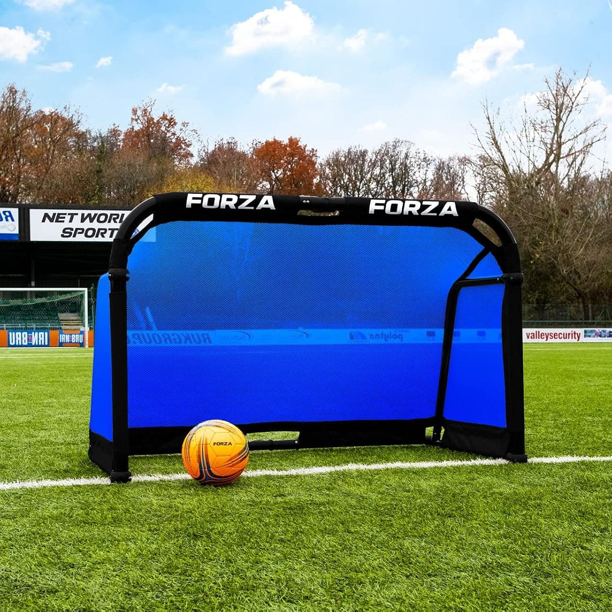 Forza POD Folding Goal, Electric Blue, 4 x 2.5 ft