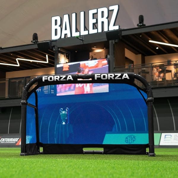 Forza POD Folding Goal, Electric Blue, 4 x 2.5 ft — view 2 of 4