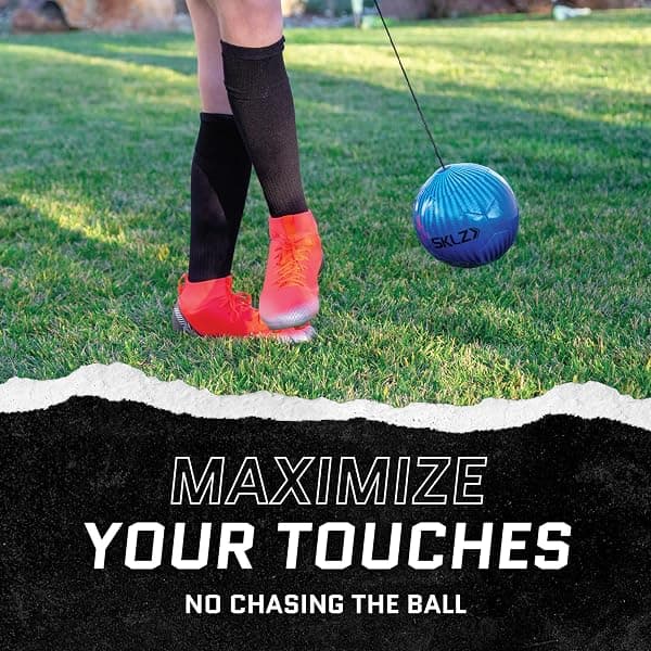 SKLZ Star-Kick Solo Trainer with Size 1 Ball, Cobalt — view 3 of 4