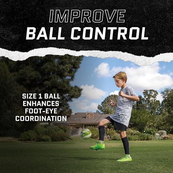 SKLZ Star-Kick Solo Trainer with Size 1 Ball, Volt — view 2 of 4