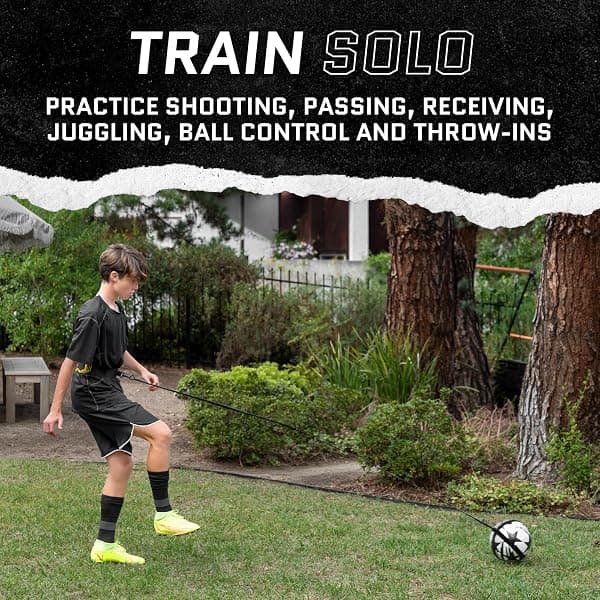 SKLZ Star-Kick Hands-Free Solo Trainer, Volt — view 2 of 4
