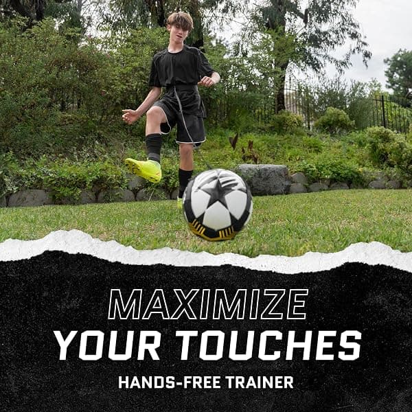SKLZ Star-Kick Hands-Free Solo Trainer, Volt — view 3 of 4