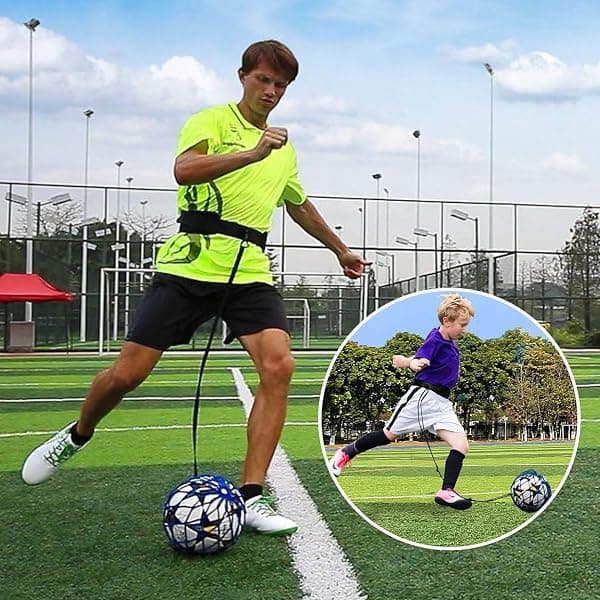 PodiuMax Hands-Free Soccer Kick Trainer, Red — view 2 of 4