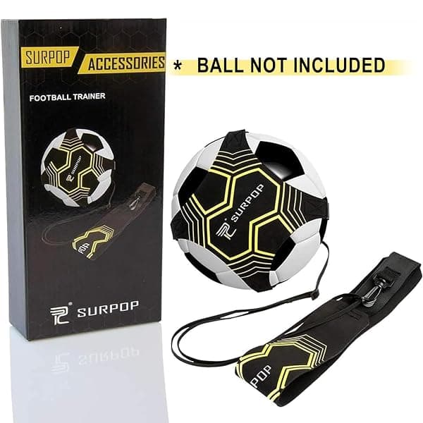 Surpop Adjustable Solo Soccer Trainer Belt, Black — view 2 of 4