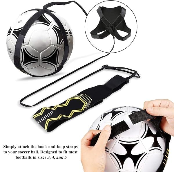Surpop Adjustable Solo Soccer Trainer Belt, Black — view 4 of 4