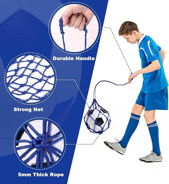 TOBWOLF Soccer Kick Trainer Net Bags, 2 Pack — view 3 of 4