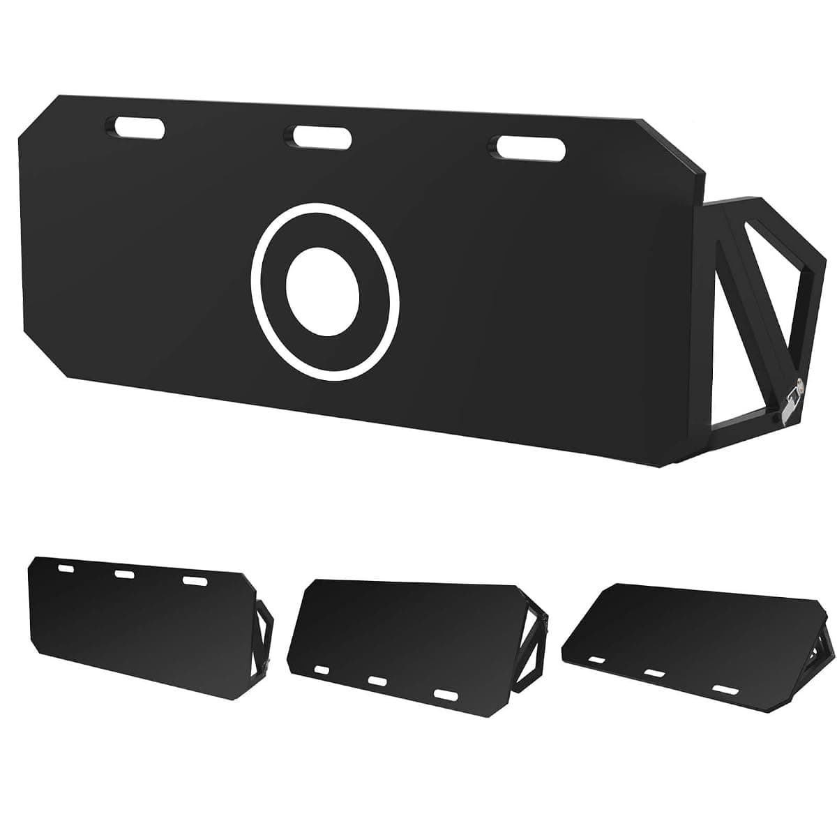 Ugnxery 3-Angle Soccer Rebounder Board, 40 x 16 in