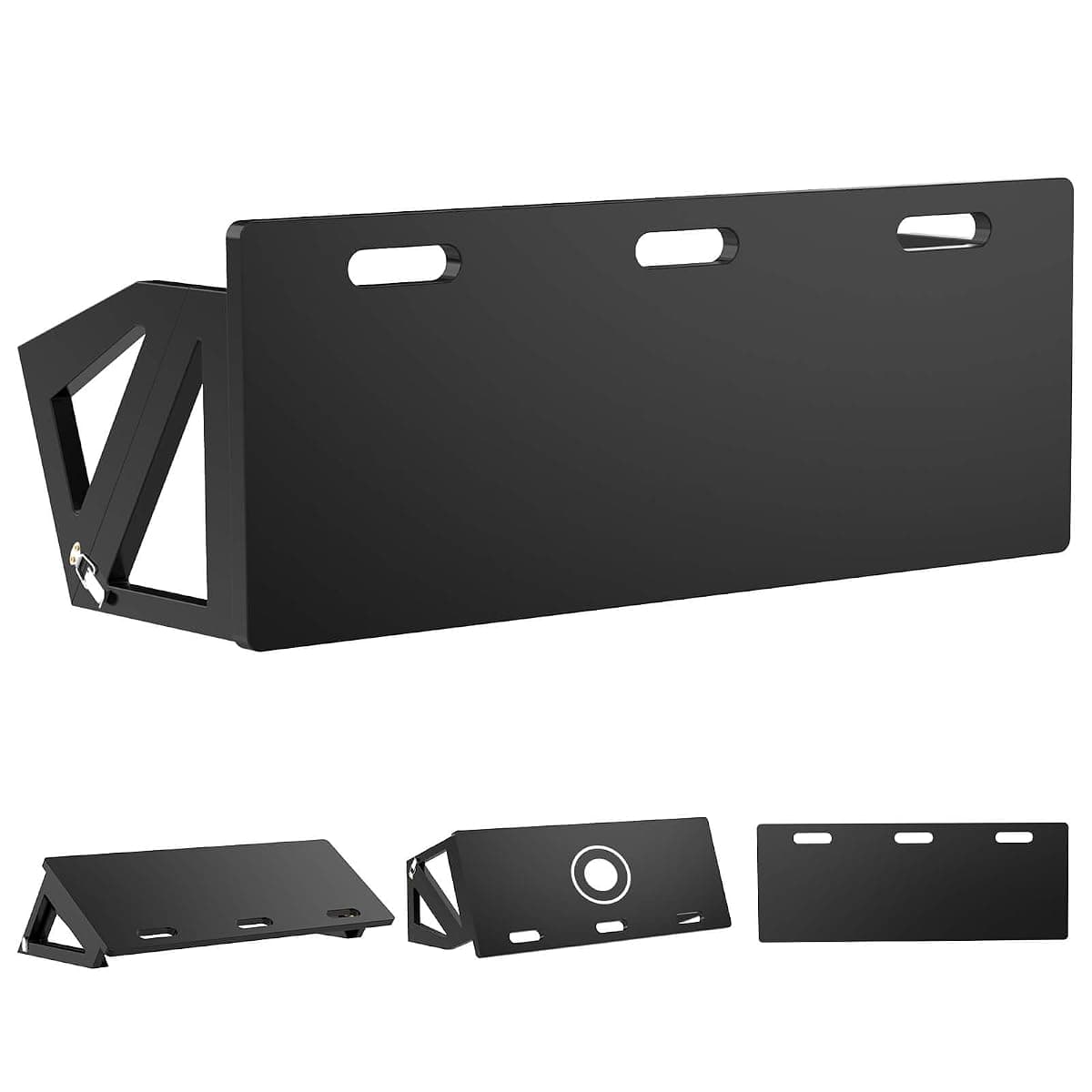 RINREA 3-Angle Soccer Rebounder Board, 32 x 12 in