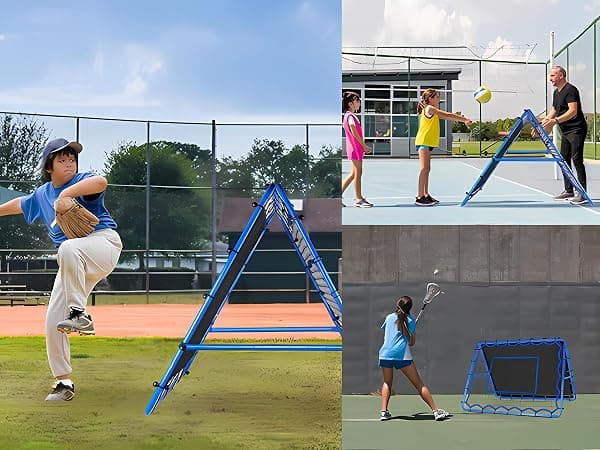 Winthai Dual-Sided Rebounder Net, 4 x 4 ft — view 4 of 4