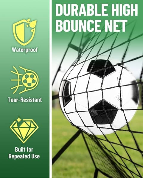 SPOYNAL 2-in-1 Soccer Rebounder Net and Board — view 4 of 4