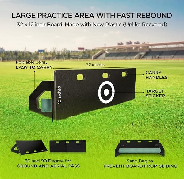 ZivPlay Soccer Rebounder Board, 32 x 12 in — view 2 of 4