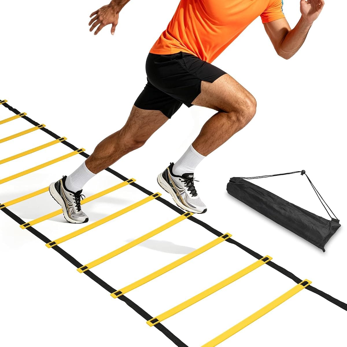 Tuewuqo Agility Ladder, 20 ft, 12 Rungs
