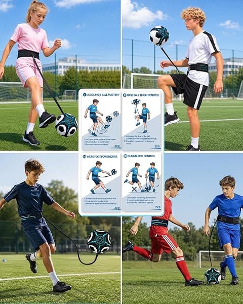 ZVD Solo Soccer Juggling Trainer, Sizes 3-5 — view 2 of 4