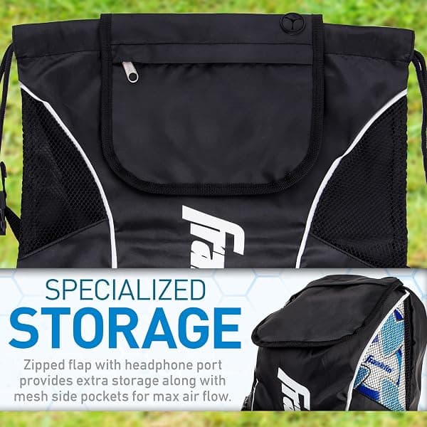 Franklin Sports Deluxe Soccer Sack Backpack — view 4 of 4