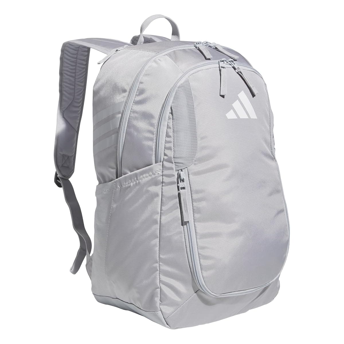 adidas Stadium Soccer Backpack 36L, Light Grey