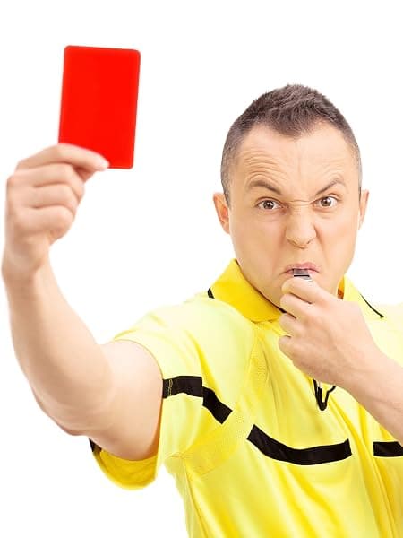 Mudder Referee Card Set with Metal Whistle — view 4 of 4