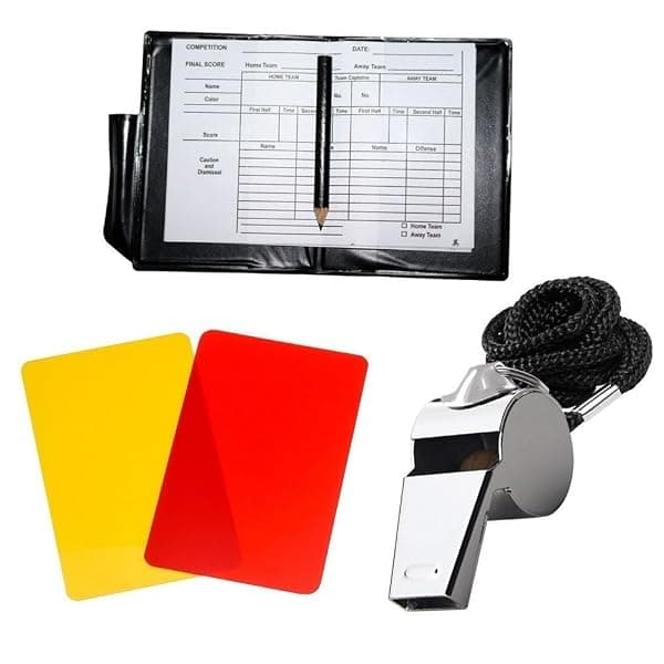 Golvery Referee Card Kit with Steel Whistle — view 2 of 4