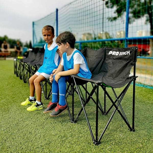 QUICKPLAY Pro Folding Team Bench, 6 Seats — view 2 of 4