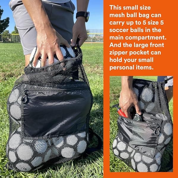 Fitdom Mesh Gear Bag, Small, 28 x 18 in — view 4 of 4