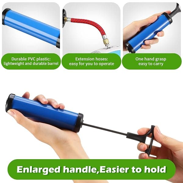 Chumia Ball Pump Kits, 8 Pack, Red and Blue — view 3 of 4