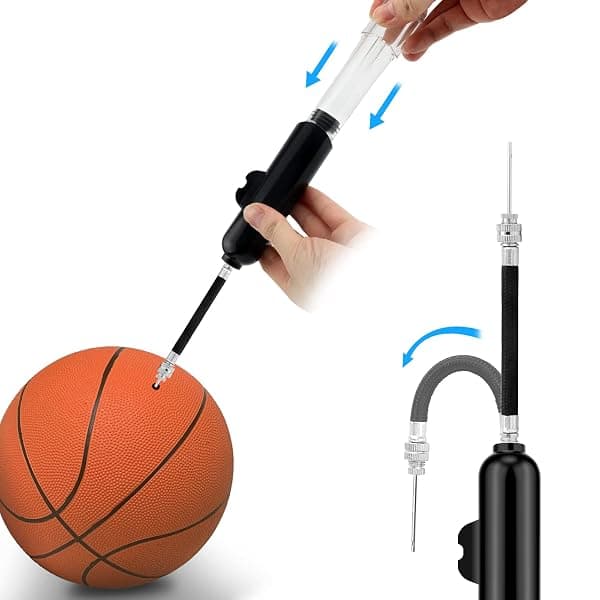 BROTOU Dual-Action Ball and Bike Pump, 9 Pieces — view 4 of 4