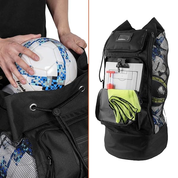 Fitdom XL Mesh Ball Bag, 17 x 36 in — view 3 of 4