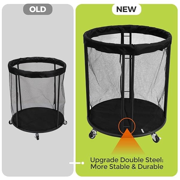 Kingarage Rolling Ball Bin, 52.3 Gallon — view 3 of 4