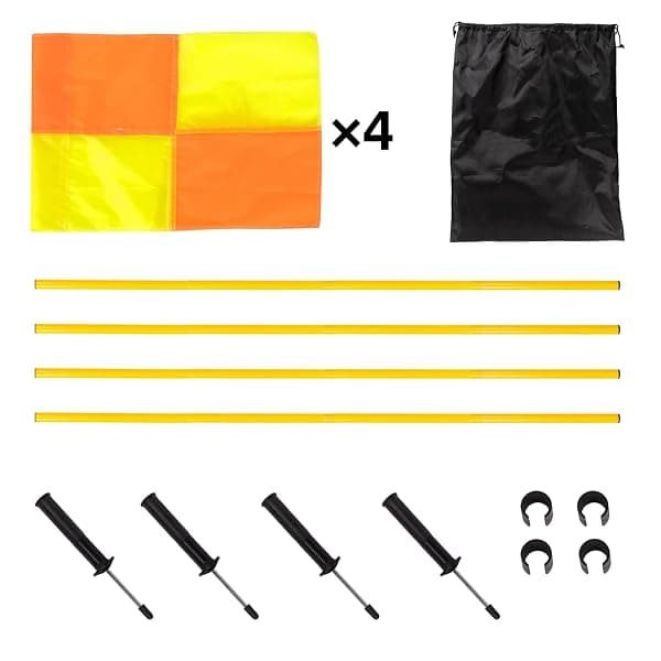 Nbguigdstr Soccer Corner Flags, Set of 4, 5 ft — view 2 of 4