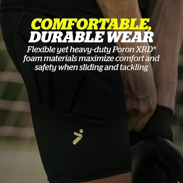 Storelli BodyShield GK Sliding Shorts, Medium — view 3 of 4
