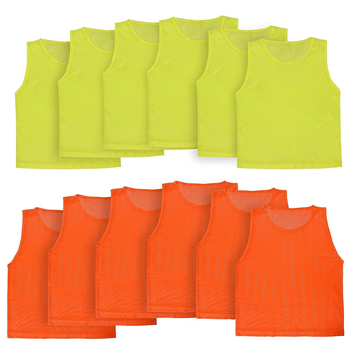Athllete Litemesh Pinnies, Youth, 12-Pack