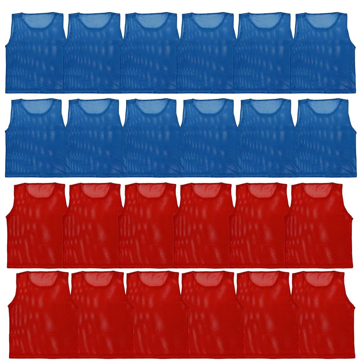Athllete Litemesh Pinnies, Teen/Adult, 24-Pack