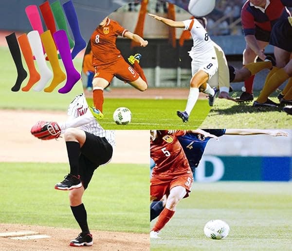 Fitliva Knee-Length Team Socks, One Size, 6 Pairs — view 2 of 4