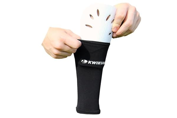 Kwik Goal Youth Shin Guard Sleeves, Black — view 4 of 4