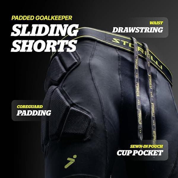 Storelli Youth Goalkeeper Sliders, Large — view 2 of 4