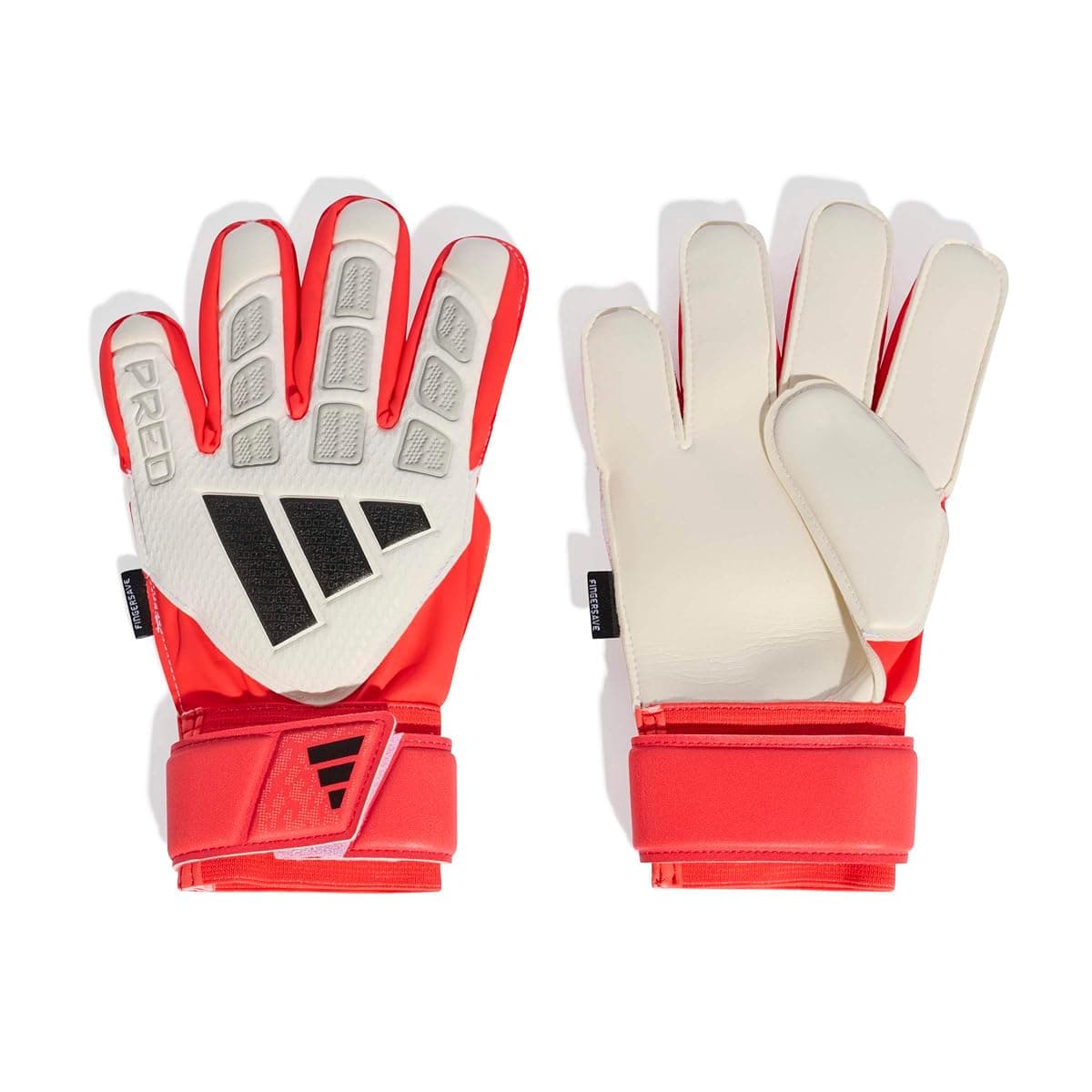 adidas Match Fingersave Junior Gloves, Size 6